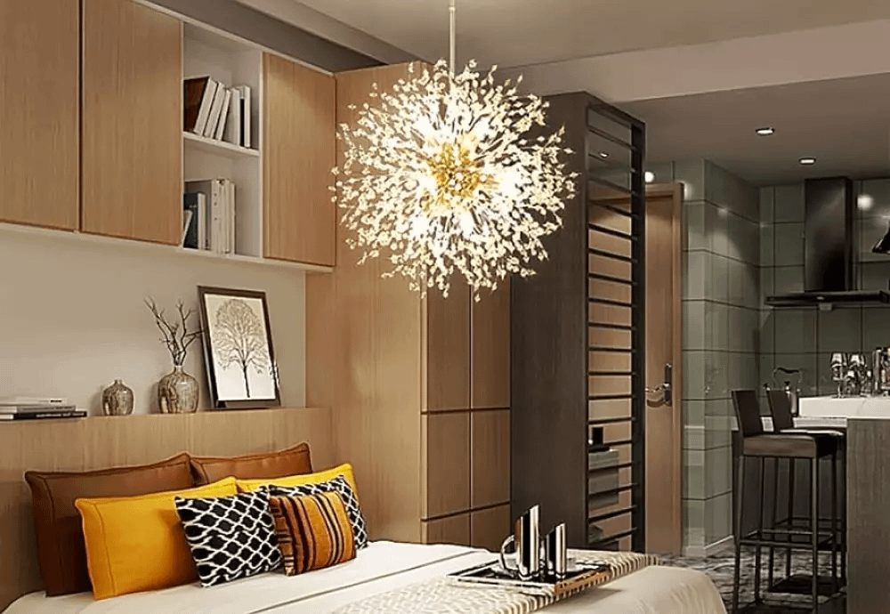 art deco inspired chandelier